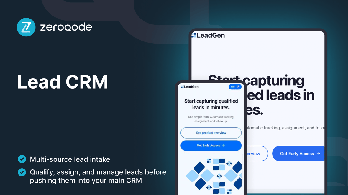 Lead CRM screenshot